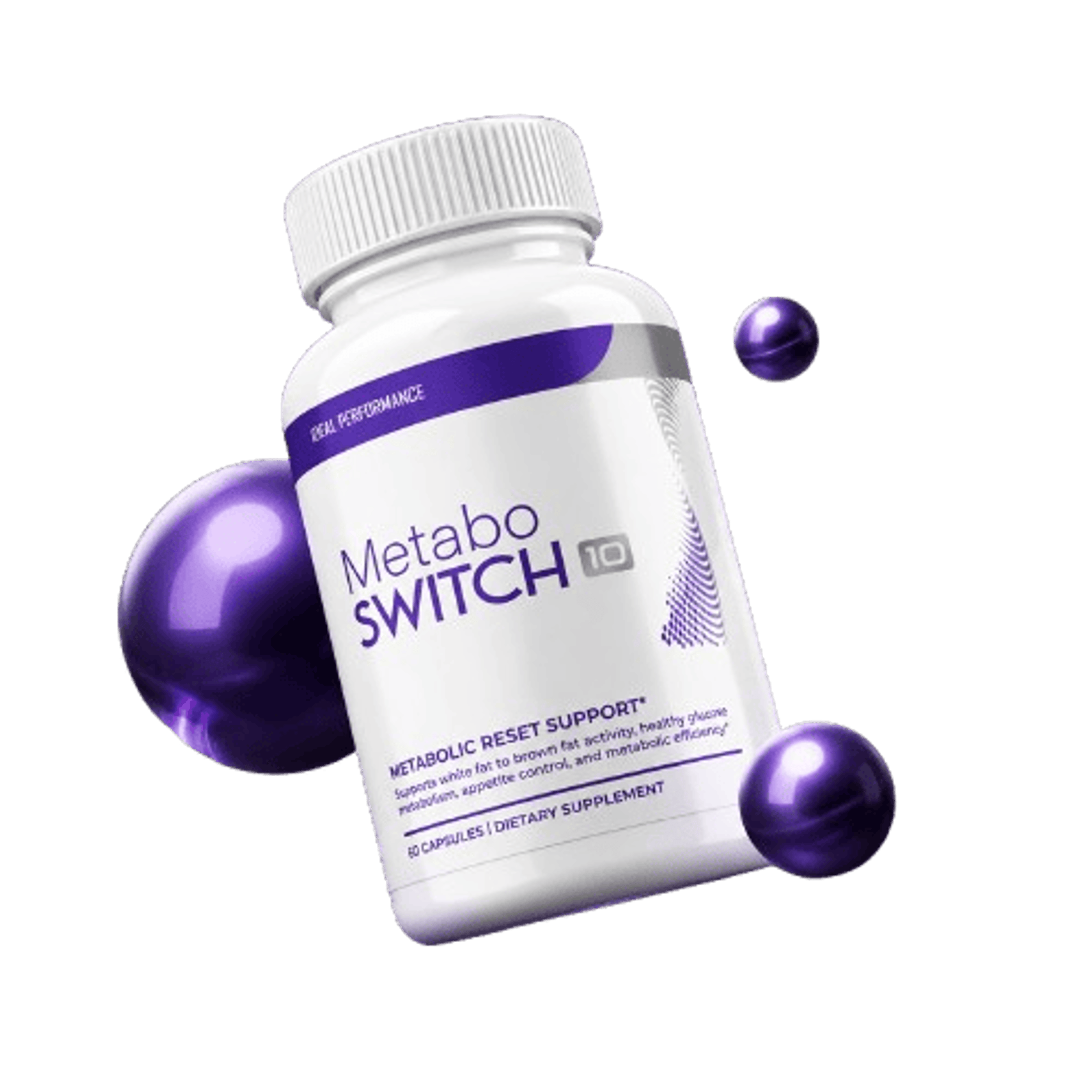 MetaboSwitch metabolic reset support capsule bottle